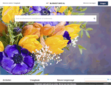 Tablet Screenshot of bloemist-info.nl